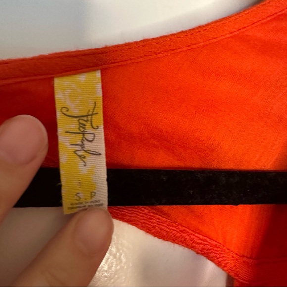 Free People‎ Emma Austen Cotton Long Sleeve Mini Dress - Picture 5 of 10